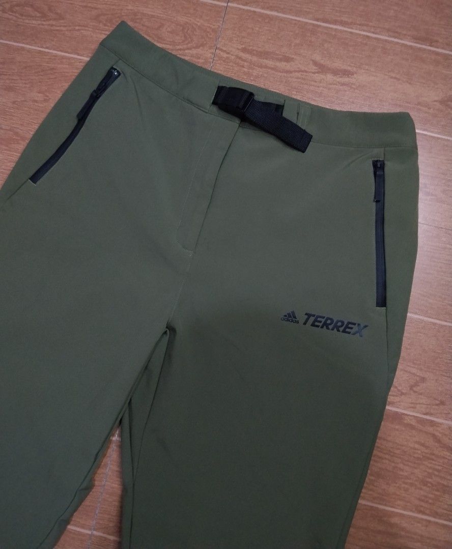 Adidas Terrex Outdoor Athletic Pants (Category: Sleep and Loungewear) located in Bago City. Submitted by classic_picked_up (Listing ID 1467718820, Image 3). Description: like new issue: oil stain only 26-28 waist 37.5 length 9.8/10 color rate.