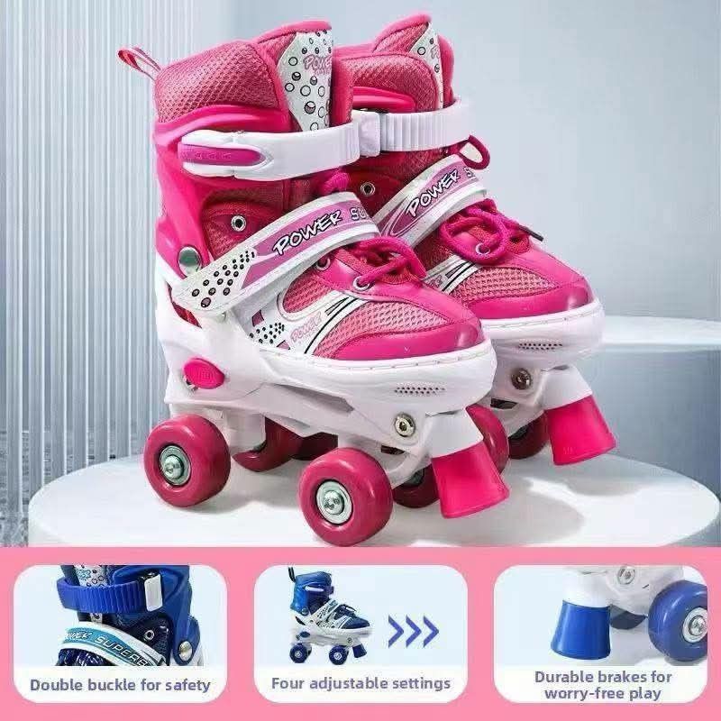 Adjustable Quad Roller Skates for Kids / Beginners (Category: Skates, Rollerblades & Scooters) located in Manila. Submitted by aratrgrs (Listing ID 1467624925, Image 2). Description: Same day delivery within metro manila Courier: Lalamove Mode of Payment: CASH ON DELIVERY GCASH BANK TRANSFER Pm for inquiries! Happy Shopping & God bless..