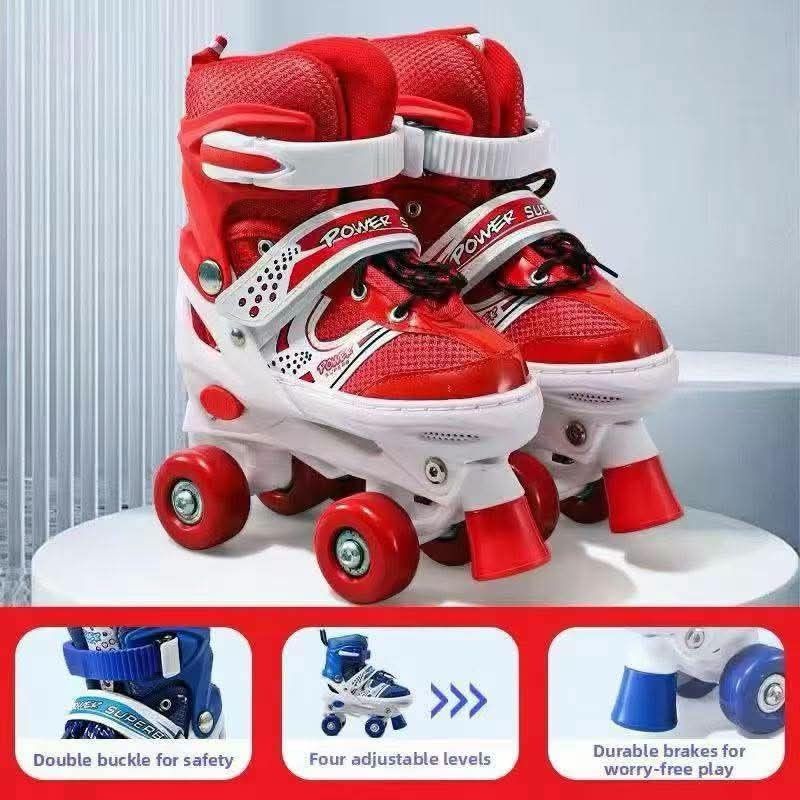 Adjustable Quad Roller Skates for Kids / Beginners (Category: Skates, Rollerblades & Scooters) located in Manila. Submitted by aratrgrs (Listing ID 1467624925, Image 1). Description: Same day delivery within metro manila Courier: Lalamove Mode of Payment: CASH ON DELIVERY GCASH BANK TRANSFER Pm for inquiries! Happy Shopping & God bless..