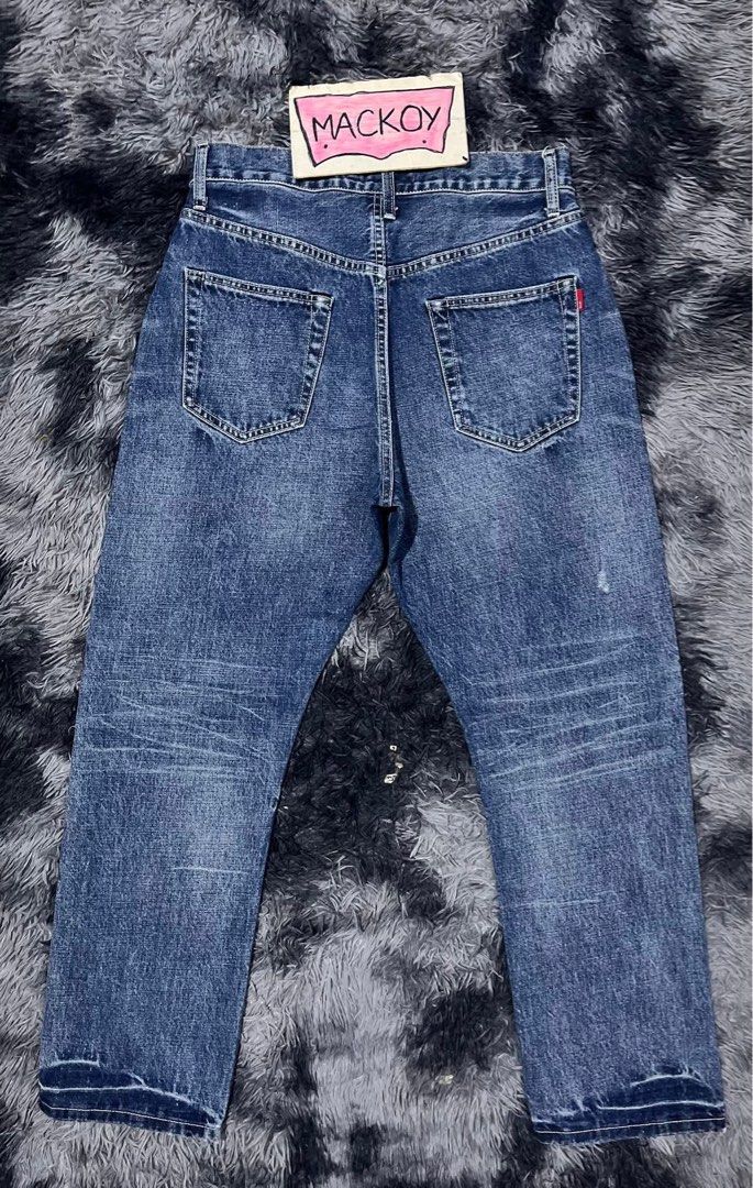 AFFD BROSHOOD Selvedge “Straight Fit” Small (Category: Jeans) located in Cainta. Submitted by mackoyclassicfinds (Listing ID 1467741915, Image 3). Description: AFFD BROSHOOD Selvedge “Straight Fit” Small Waist 31-32 inch Length 40 inch Hem 8 inch No Alteration / No Issue Almost Brandnew Condition 1,500 Pesos + SF Cainta Rizal Location Direct Message lang sa interesado.