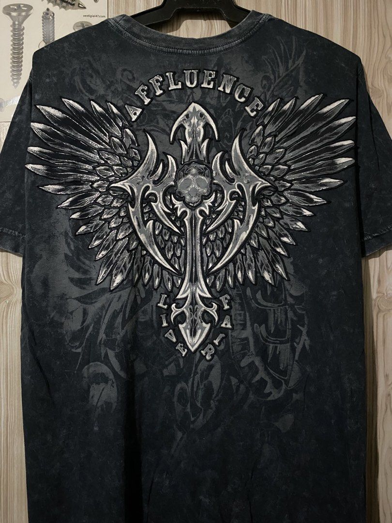 Affluence Skull Tee (Category: Tshirts & Polo Shirts ) located in Manila. Submitted by mals.col (Listing ID 1467733283, Image 3). Description: Dimensions: 20” x 29” Flaws: none ₱700+sf.