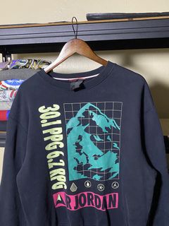 Air Jordan sweatshirt, Men's Fashion, Tops & Sets, Hoodies on Carousell