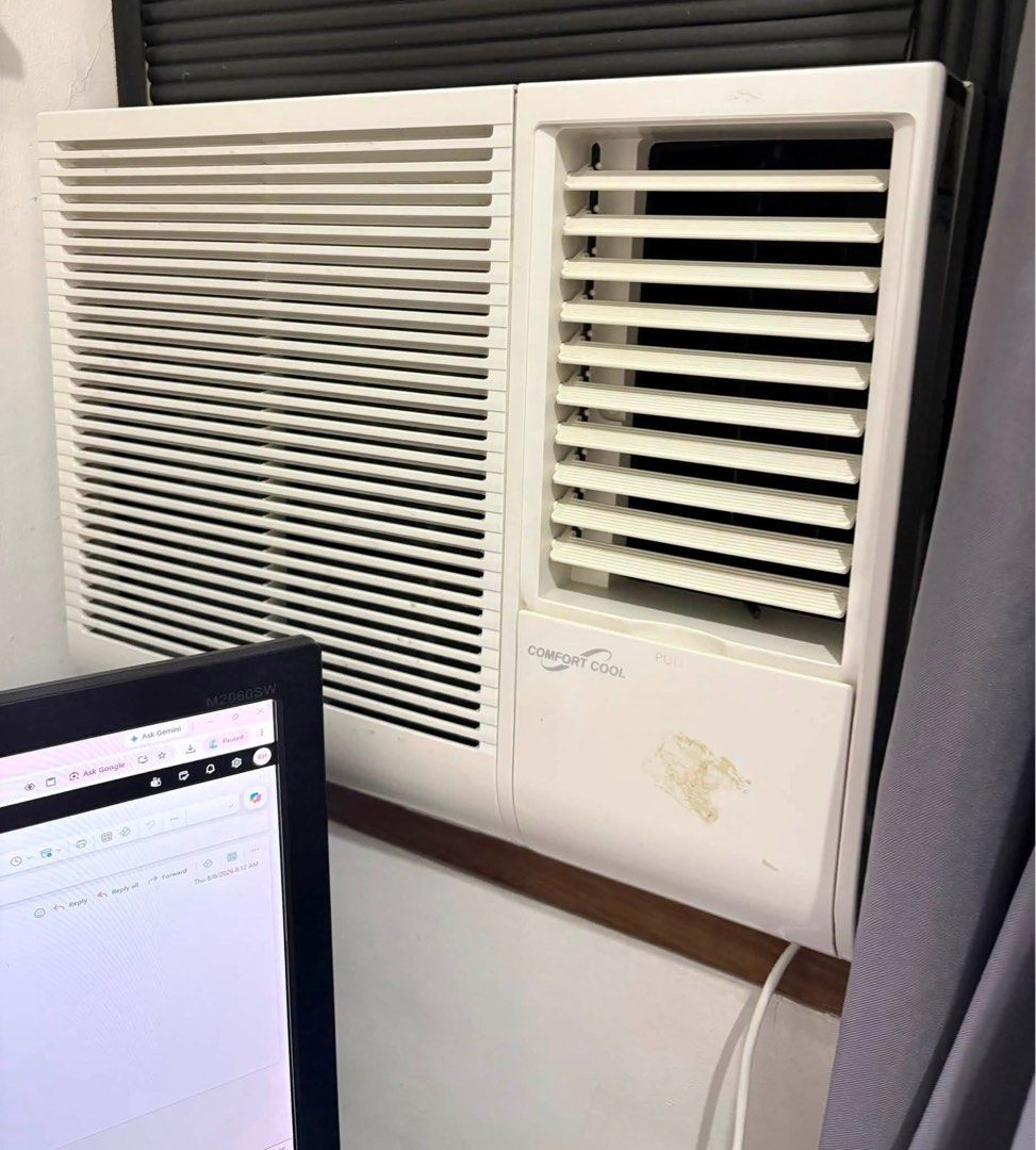 Aircon For Sale (Category: Other Home Appliances) located in Manila. Submitted by iamhannig (Listing ID 1467808662, Image 1). Description: ❄️ FOR SALE: PANASONIC 1.0 HP WINDOW-TYPE AIR CONDITIONER ❄️ 💰 Selling Price: ₱9,000 ONLY! 🏷️ Original Price: ₱18,000 Looking for an affordable and reliable aircon? This is your chance! 🏠✨ ✅ Panasonic 1.0 HP Window-Type Aircon ✅ Used for only 1 year ✅ No issues — in good working condition! ✅ Cleaned twice a