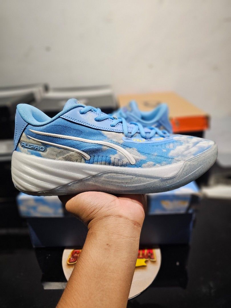 All Pro Nitro "Clouds" (Category: Sneakers) located in Manila. Submitted by ejjjjj09 (Listing ID 1467822716, Image 3). Description: Payment First (No COD / No COP) TRADE + CASH 📍 Pin: Sole Agenda 🤝 Meetup: Townsville Sabang, Dasmariñas, Cavite 📦 Shipping: Lalamove or J&T #SoleAgenda #OriginalShoes #AuthenticShoes #BasketballShoes #fypシ.