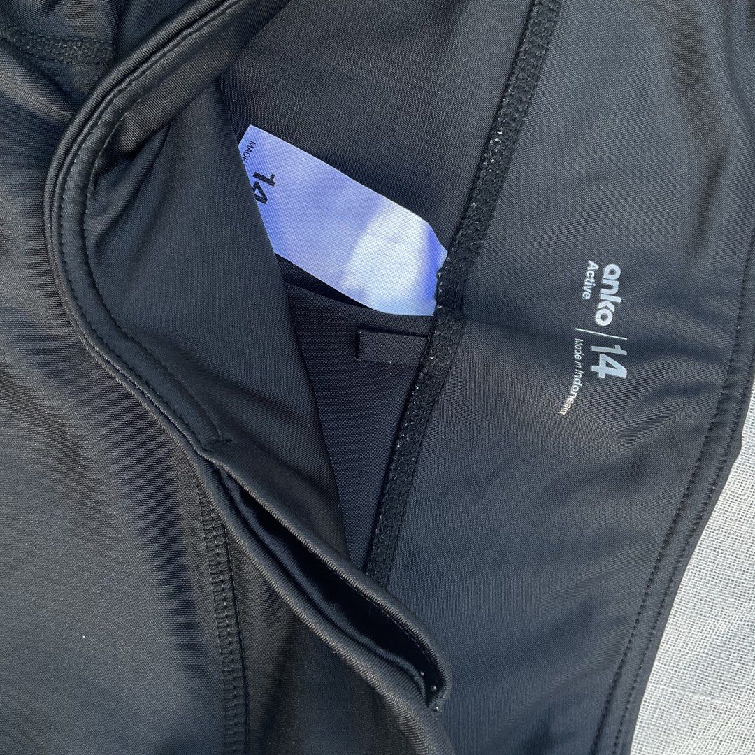 ANKO ACTIVE YOGA CYCLING SHORTS (Category: Activewear) located in Basista. Submitted by b.boutique (Listing ID 1467683428, Image 3). Description: ANKO ACTIVE YOGA CYCLING SHORTS Size: 30-34 Color: Black Like new condition! With pocket!.
