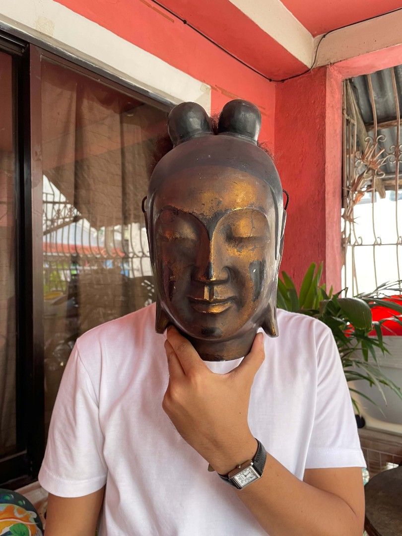 Antique Japanese Buddha Mask (Category: Vintage Collectibles) located in Dasmarinas. Submitted by bujitoys (Listing ID 1467721426, Image 1). Description: .