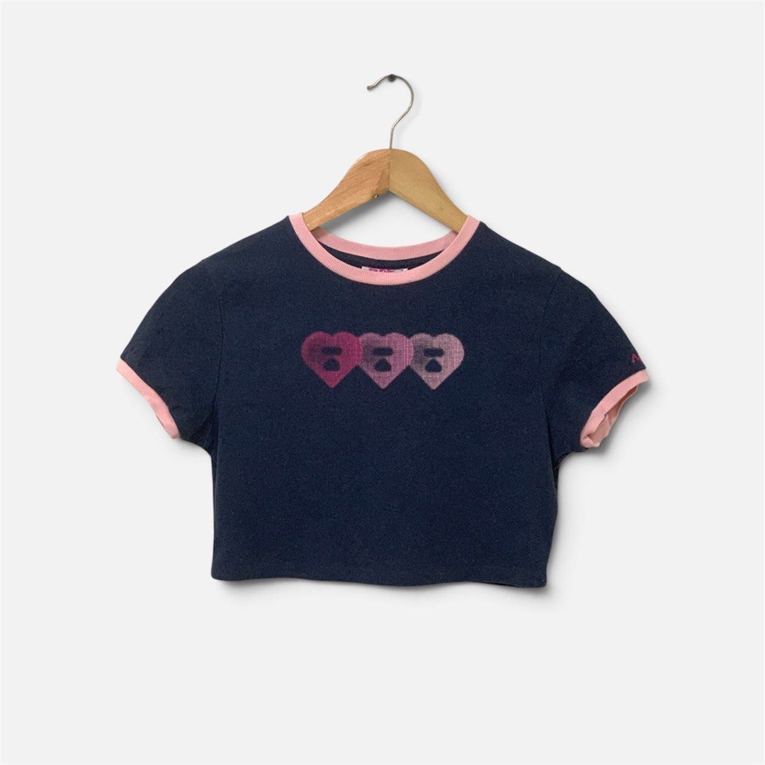 APEE TRIPLE HEART CROPTOP (Category: Others Tops) located in Manila. Submitted by scarlett_hope (Listing ID 1467743870, Image 1). Description: .