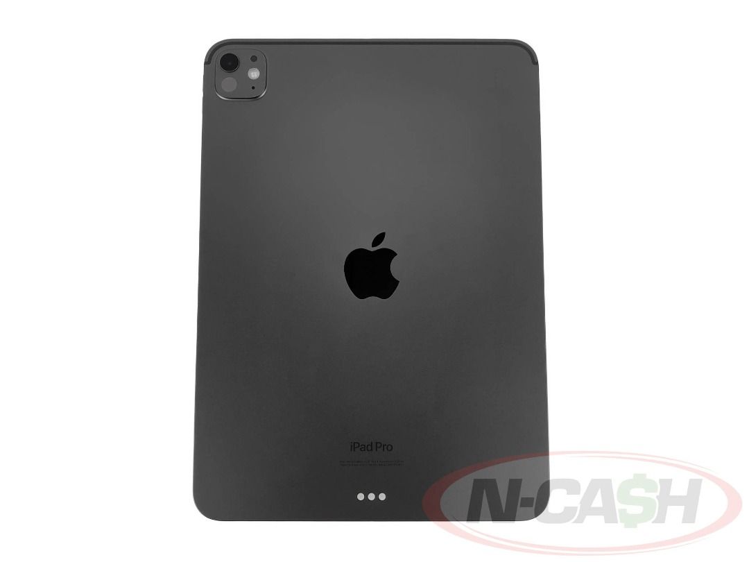 Apple iPad Pro 11-inch M4 256GB (Category: iPad) located in Quezon City. Submitted by luxury_by_n-cash (Listing ID 1467639258, Image 2). Description: Apple iPad Pro 11-inch M4 256GB Model No. MVV83PP/A Appearance is 9 out of 10 Perfect working condition Battery Maximum Capacity: 100% Battery Cycle Count: 46 Unit comes with folio case. Nothing more. PhP 42,800.