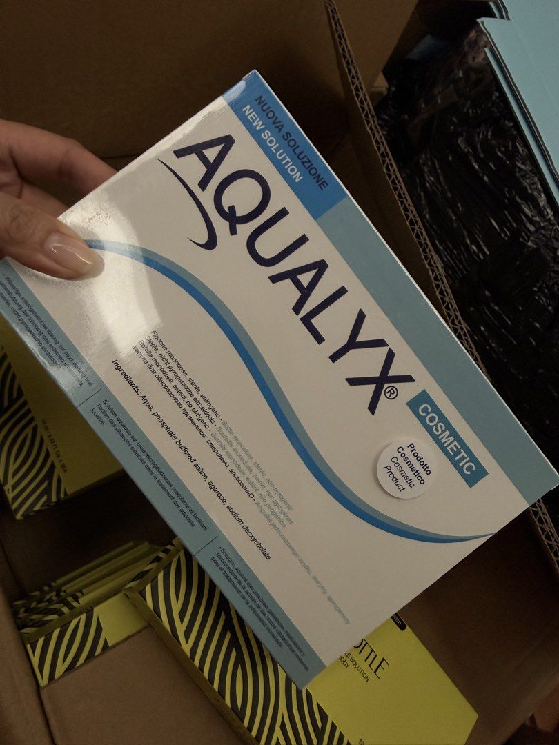 Aqualyx 1 box (Category: Body Care) located in Quezon City. Submitted by pichi_ (Listing ID 1467639624, Image 1). Description: QC Area Lalamove / Grab.