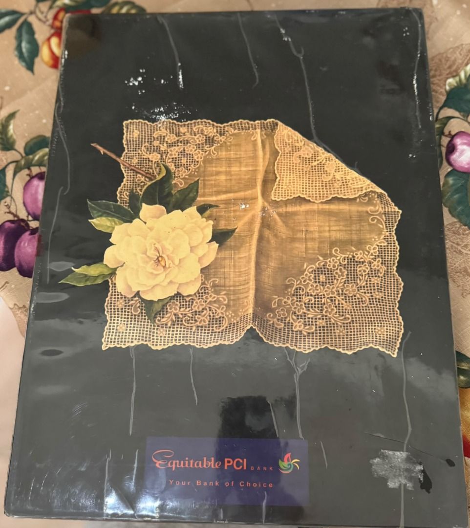 Araceli Limcaco Dans Signed Art Book (Category: Storybooks) located in Paranaque City. Submitted by jiggybautista (Listing ID 1467640902, Image 2). Description: - Hardcover art book featuring works by renowned Filipino artist Araceli Limcaco Dans - Includes stunning plates of still lifes, baskets, hats, chairs, and florals - Personally signed on the inside page with a warm note from the artist - Published in partnership with Equitable PCI Bank - 