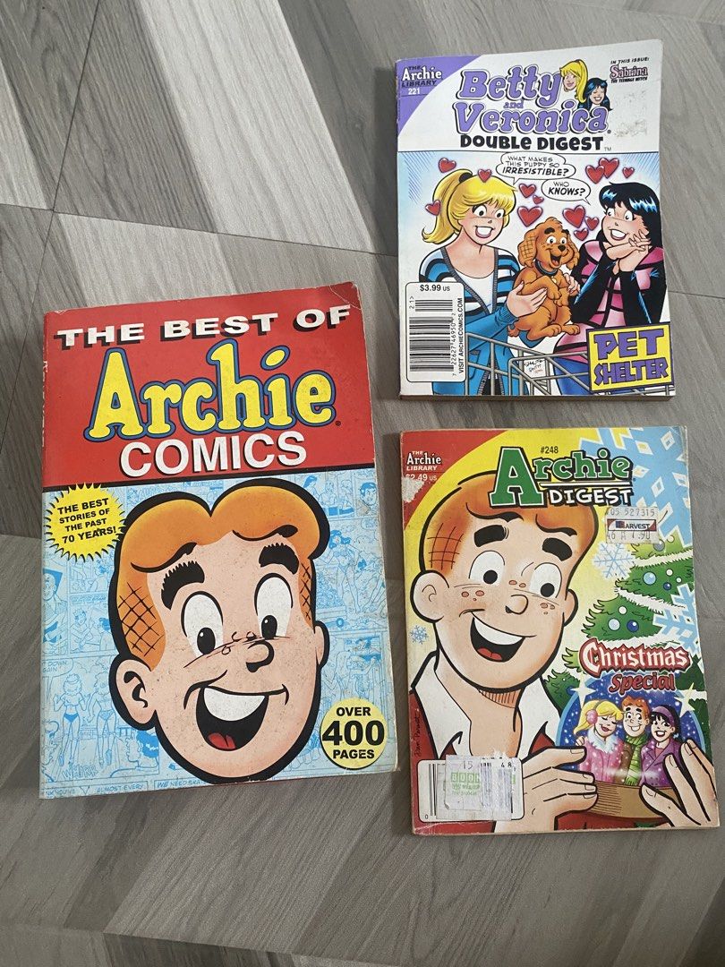 Archie comics- take all for 290 (Category: Comics & Manga) located in Binan City. Submitted by lagunacloset (Listing ID 1467638906, Image 1). Description: Take all Archie Comics - php 290 Location: Binan Laguna Condition-good: stored only.