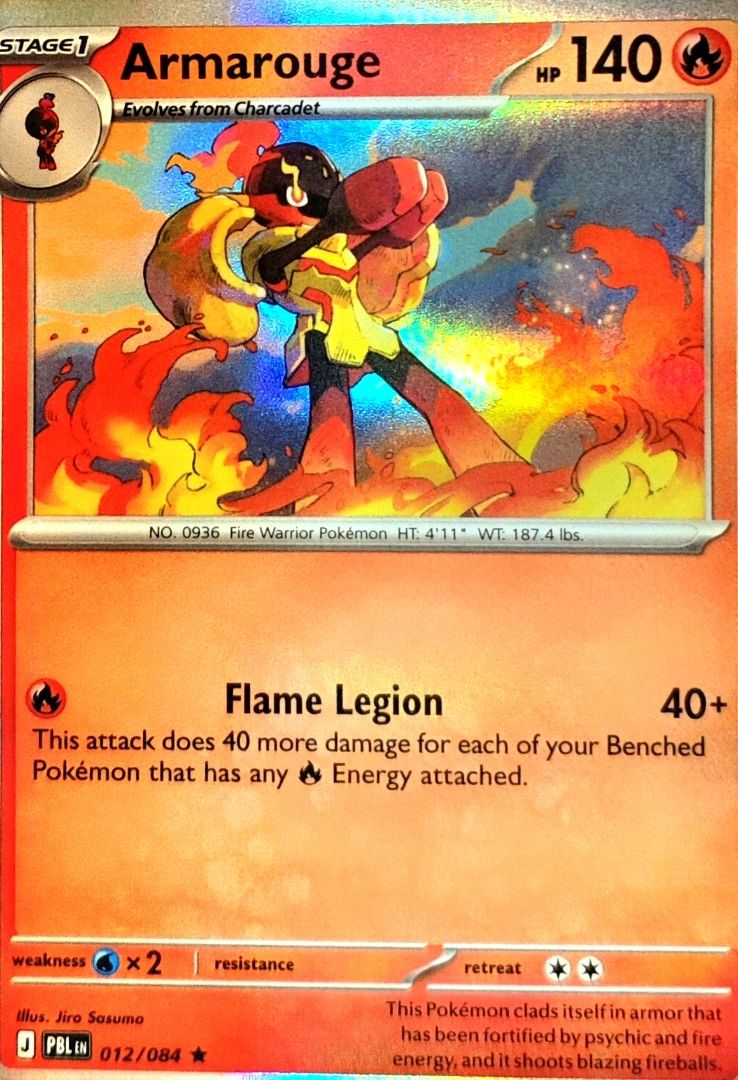 Armarouge 014/193 Rare (Category: Raw Singles) located in Las Pinas. Submitted by funtoys18 (Listing ID 1467642781, Image 1). Description: .