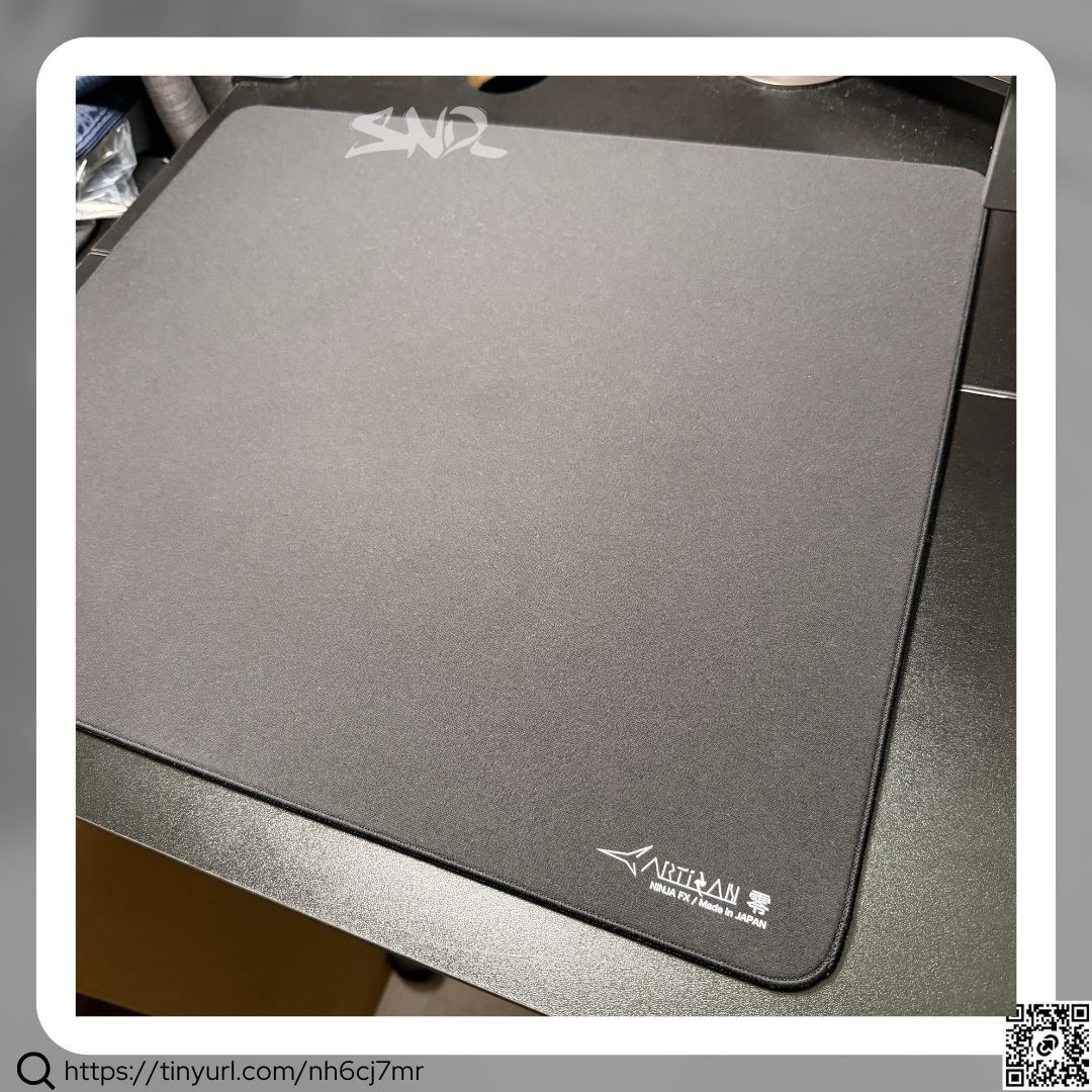 Artisan Ninja FX Zero Soft XL (Category: Mouse & Mousepads) located in Quezon City. Submitted by sonder_listings (Listing ID 1467630601, Image 3). Description: • Complete with original box • Date of purchase: September 22, 2026 • Will include physical receipt • Base Type: Soft • Firmness: Moderately Soft • Strengths: Highly Versatile • Compatible with wide aiming types • Brand-new condition 💰 Selling Price: ₱1,998.00 📍 Location: Circulo Verde, 