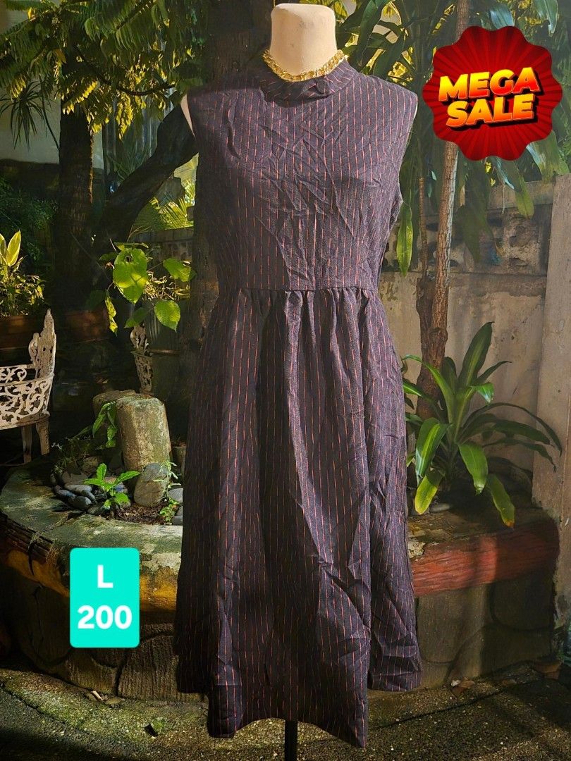 Assorted Dresses - Mega Sale (Category: Dresses) located in Manila. Submitted by thirty.fifty_thrify (Listing ID 1467623529, Image 2). Description: ❗️LATE 10.10 MEGA SALE FOR ALL MY ONLINE GURLIES❗️ YAKU-YAKU PILE 💙 Preloved dresses 💙 Starts at 150 pesos 💙 Available sizes: Small-2XL 💙 High quality fabrics 💙 Affordable dresses with fashion for any occasion 📍 Guadalupe Viejo, Makati City Comment MINE 💙 and send a screenshot of your preferred
