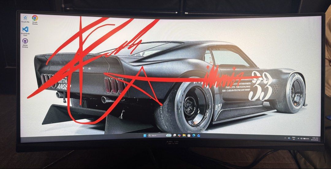 ASUS TUFF VG30VQL1A (Category: Monitor Screens) located in Batangas. Submitted by y2kgoons (Listing ID 1467636856, Image 1). Description: ASUS TUFF VG30VQL1A ULTRAWIDE IPS CURVE 2K RESOLUTION/ 200HZ ROTATABLE (CURVE MONITOR 30inch) ☑️Good condition ☑️Can provide video test for Sure buyer ☑️within 3 days personal warranty Issue: minimal scratches, no box Price: 12,999 negotiable RFS: change monitor 📍Loc: lipa batangas.