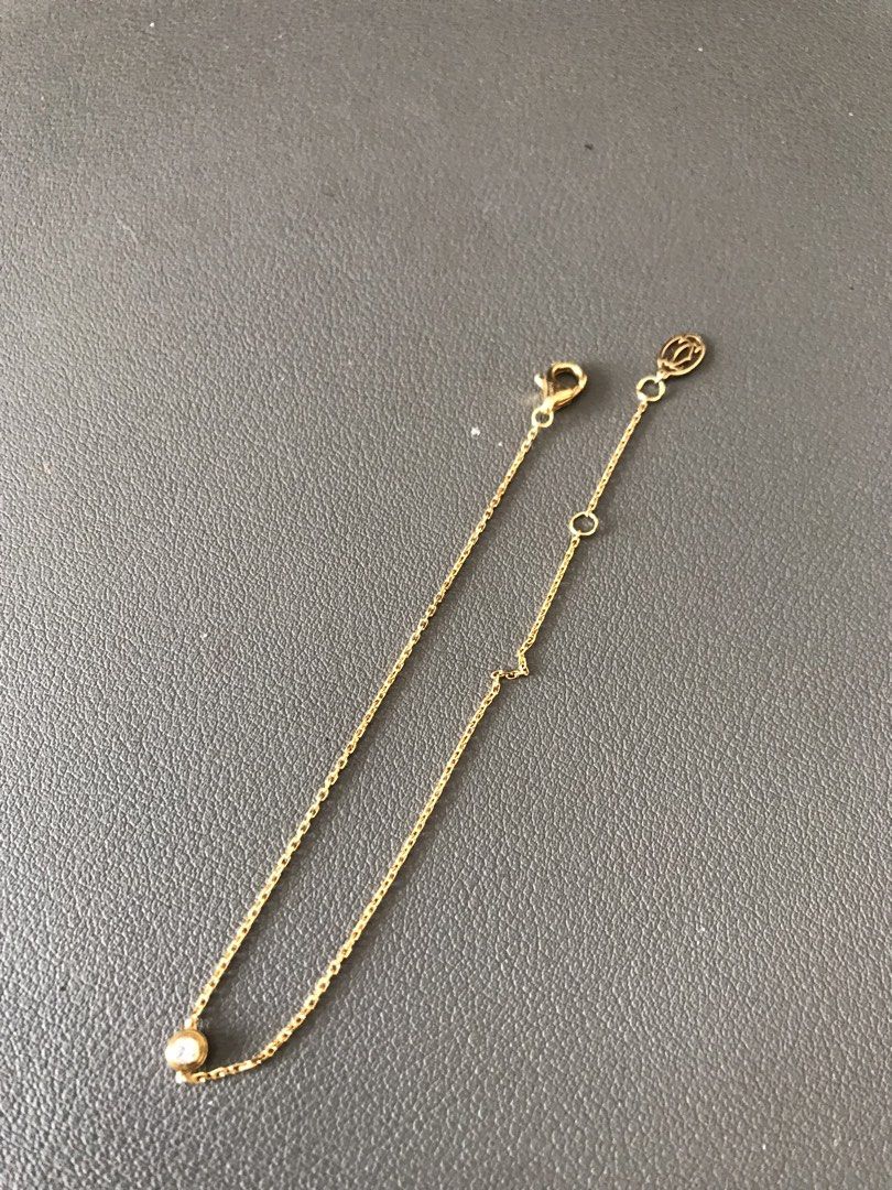 Auth Cartier d’amour bracelet YG mini model (Category: Bracelets) located in Muntinlupa City. Submitted by shoebizzness (Listing ID 1467611735, Image 3). Description: Auth Cartier d’amour bracelet mini model YG .05 diamond Dainty great as a gift for your daughter 6.5 to 7.25 length Meet up alabang .