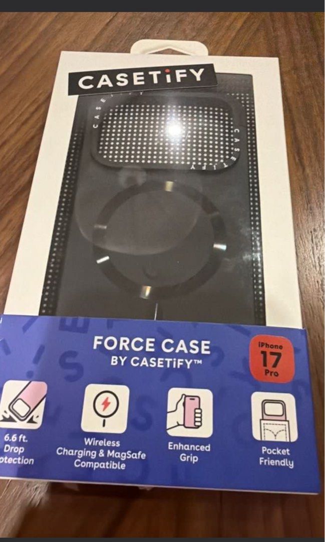 Authentic Casetify Iphone 17 Pro Case (Category: Cases & Sleeves) located in Paranaque City. Submitted by E8231 (Listing ID 1467744134, Image 2). Description: Never used never open authentic casetify RFS: Wronf Model.