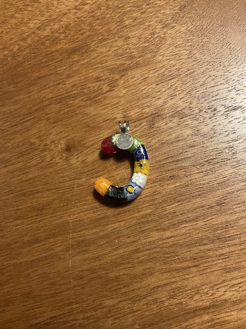 Authentic Mirano Letter “C” Pendant (Category: Charms) located in Iloilo. Submitted by dabyladaby2 (Listing ID 1467630719, Image 2). Description: Murano from Italy.