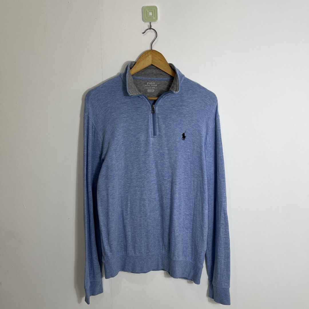 Authentic Polo RL Ralph Lauren Quarterzip (Category: Coats, Jackets and Outerwear) located in Nasugbu. Submitted by janstuffs.ph (Listing ID 1467743343, Image 2). Description: Authentic Ralph lauren quarterzip Soft and comfy Small on tag 20x27 - fit up to medium Good as new 3200 + sf.