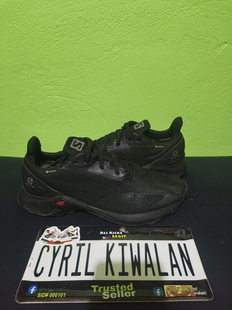Authentic Salomon AlphaCross Triple Black (Category: Sneakers) located in Baguio. Submitted by ckiwalan (Listing ID 1467743092, Image 1). Description: For sale Authentic Excellent condition Signs of use only No major issue Thick outsole Lightweight Baguio city can ship nationwide.