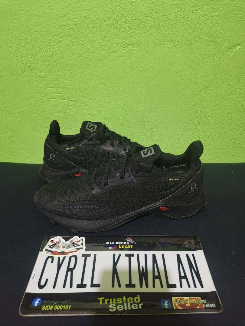 Authentic Salomon AlphaCross Triple Black (Category: Sneakers) located in Baguio. Submitted by ckiwalan (Listing ID 1467743092, Image 2). Description: For sale Authentic Excellent condition Signs of use only No major issue Thick outsole Lightweight Baguio city can ship nationwide.