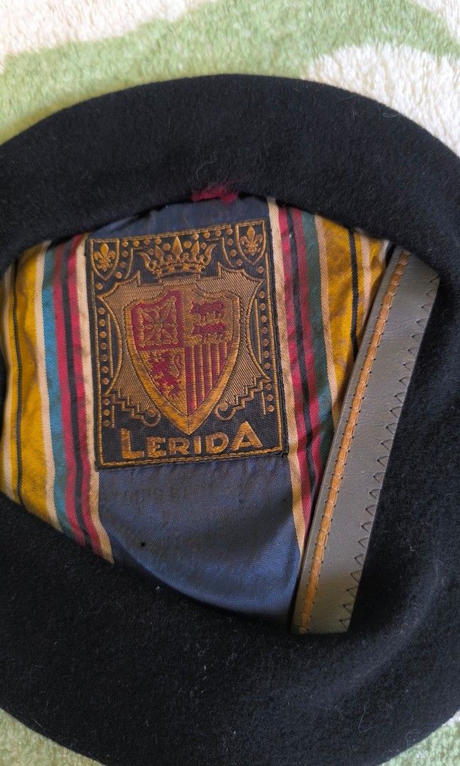 AUTHENTIC VINTAGE (Lerida and Elo Mario) BERET BUNDLE SET (Category: Hats & Beanies) located in Dasmarinas. Submitted by modcloset_ph (Listing ID 1467615780, Image 3). Description: Selling as a set: 2 authentic vintage European berets. Can also buy per piece Elo Mario Burgundy Basque Beret — ₱1,500 Lerida Black Wool Beret — ₱2,000 Bundle price: ₱3,000 Classic vintage pieces with beautiful striped inner linings and distinctive interior labels. Per
