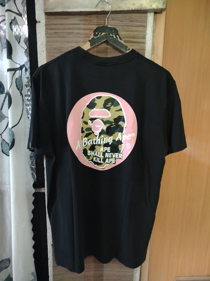 BAPE CIRCLE TEE (Category: Formal Shirts) located in Ligao. Submitted by milo_finds303 (Listing ID 1467664860, Image 2). Description: Aop Rl Pajama •Dimes: 23X31 •Colorate: 9/10 •Good Condition •Issue: fade necktag no gold tag 550 shipped🚚📦 JNT COURIER AND CAN SHIP NATIONWIDE🌐📦.