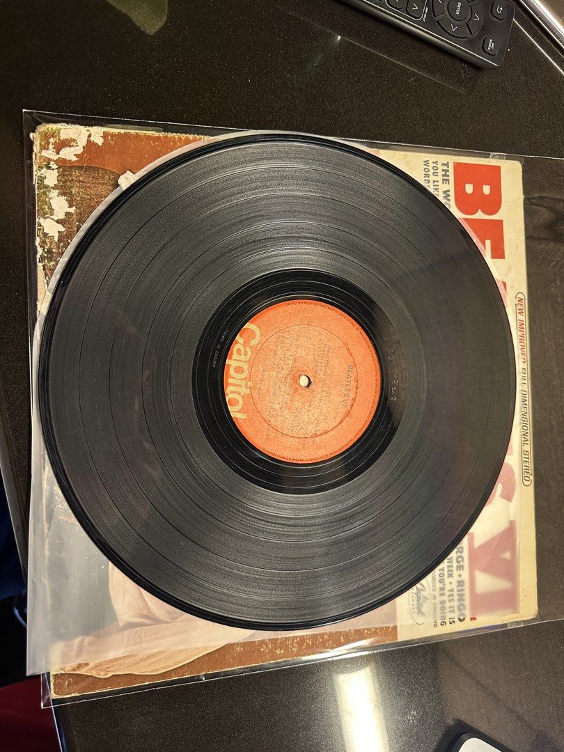 Beatles VI vinyl Canada Pressing (Category: Vinyls) located in Cavite. Submitted by onewishpillow (Listing ID 1467668109, Image 2). Description: condition vinyl: vg+ sleeve: vg.