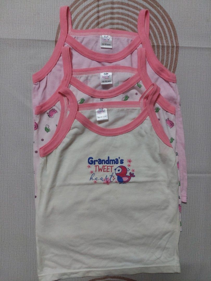BeBe by So-En Kid Tops (Category: Babies & Kids Fashion) located in Taguig. Submitted by thrifthub.ph (Listing ID 1467653812, Image 2). Description: Has minor stains,Good for pambahay nalang 100% cotton.hindi pa laspag ang tela,na mantsahan lang..