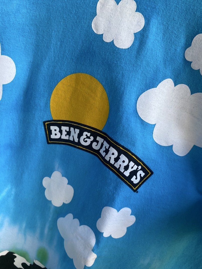 Ben & Jerry’s (Category: Tshirts & Polo Shirts ) located in Cebu City. Submitted by rustyyyyy. (Listing ID 1467651257, Image 3). Description: W 22 L 27 Good condition Issue: Minor crack print.