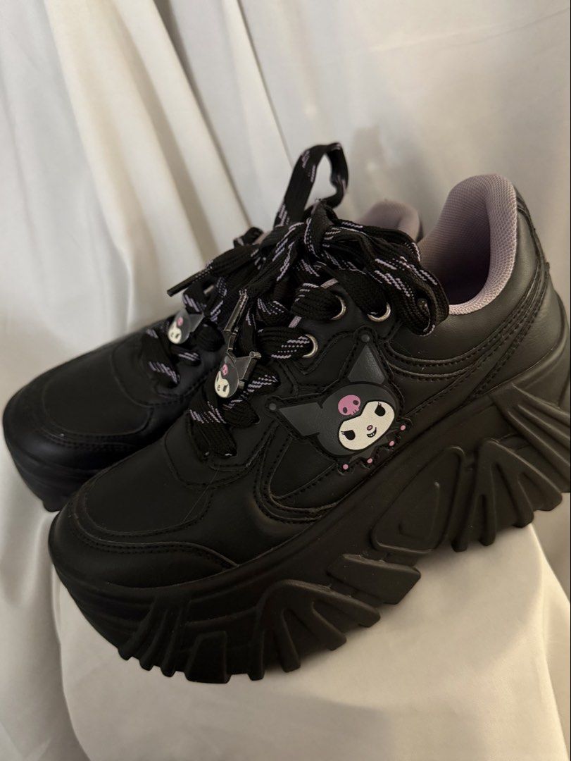 Bershka Kuromi Platform Sneakers Size 35 (Category: Sneakers) located in Manila. Submitted by 4nnamolly (Listing ID 1467772432, Image 1). Description: Price is negotiable! .