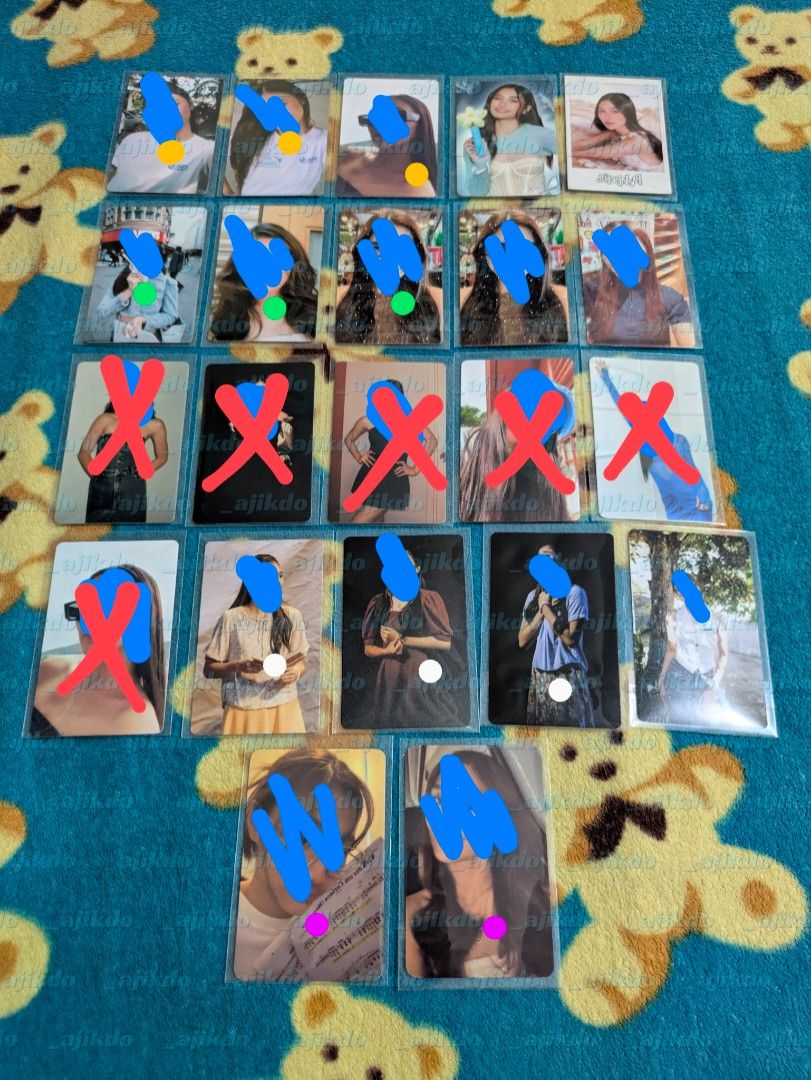 BINI Jhoanna Photocard Set (Category: Other Merchandise) located in Tacloban City. Submitted by 0309sales (Listing ID 1465310417, Image 1). Description: from jho OFC, jho bvt, jho fansupport, and official bini photocards.