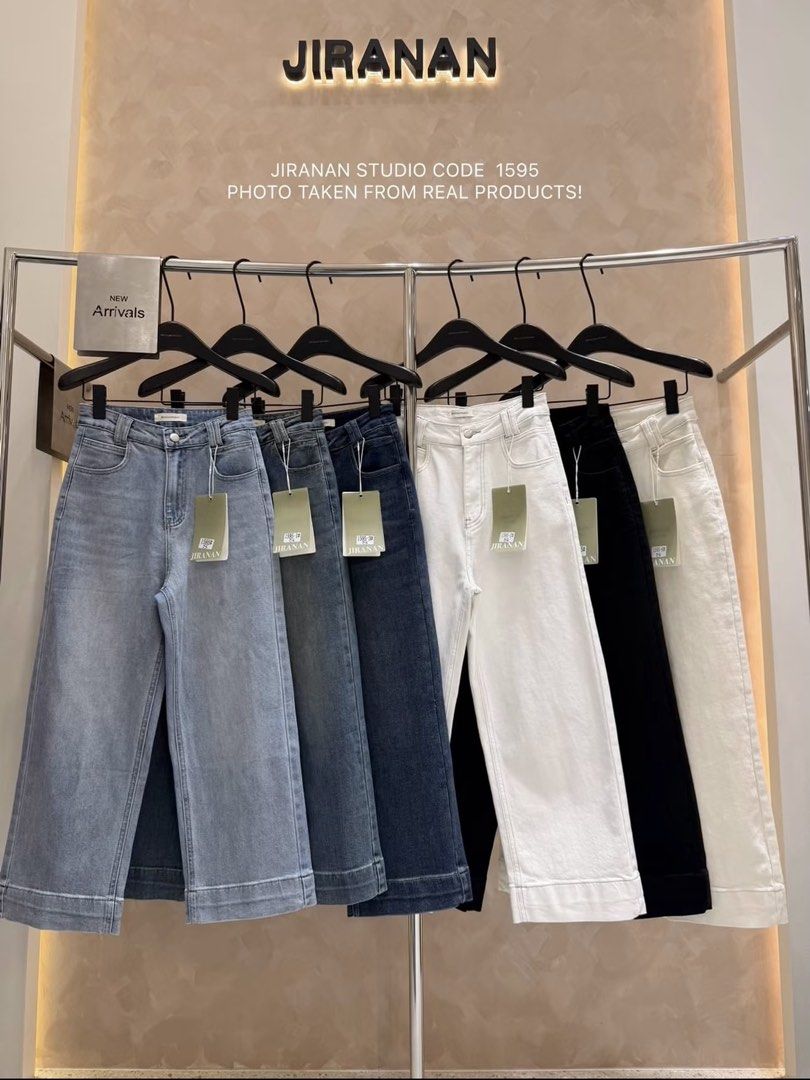 BKK Jiranan Studio Denim Pants (Category: Jeans) located in Paranaque City. Submitted by 1stofmay.ph (Listing ID 1467772954, Image 1). Description: Thailand Premium Items 🇹🇭 Jiranan Studio Petite Pants PH On Hand Brand New Color: Mid Denim & Dark Denim Size: Medium 27"-28" PH On Hand Ready to Ship First to pay Basis (No Reservations) All sales are final (NO Return, NO Refund Policy) Cash on Delivery (COD) is not available. All orders must be pa