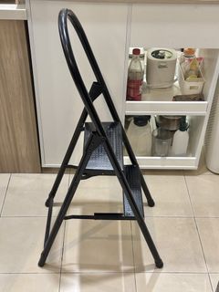 6 Step Folding Ladder Red and Black, Furniture & Home Living, Home ...