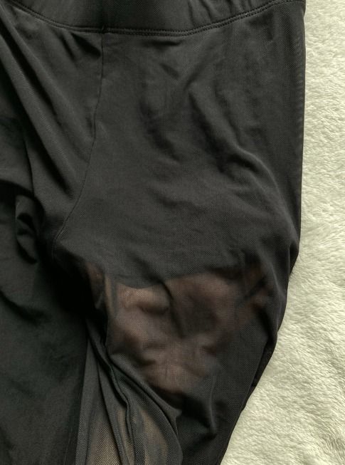 Black lettuce hem flare beach / lounge pants (Category: Other Bottoms) located in Rizal. Submitted by sheeraay (Listing ID 1467675472, Image 3). Description: - Color: Black - Style: Full length flare pants - Waistband: Stretchy and comfortable - Hem: Cute lettuce trim detail - Material: Lightweight, flowy, and easy to move in.