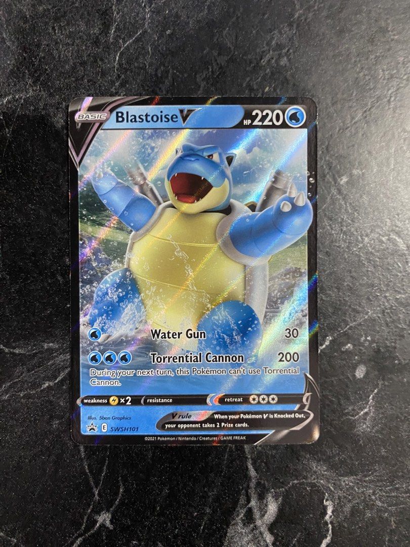 Blastoise V Promo - Sword & Shield (Category: Raw Singles) located in Makati City. Submitted by choylazcano (Listing ID 1467747736, Image 1). Description: .