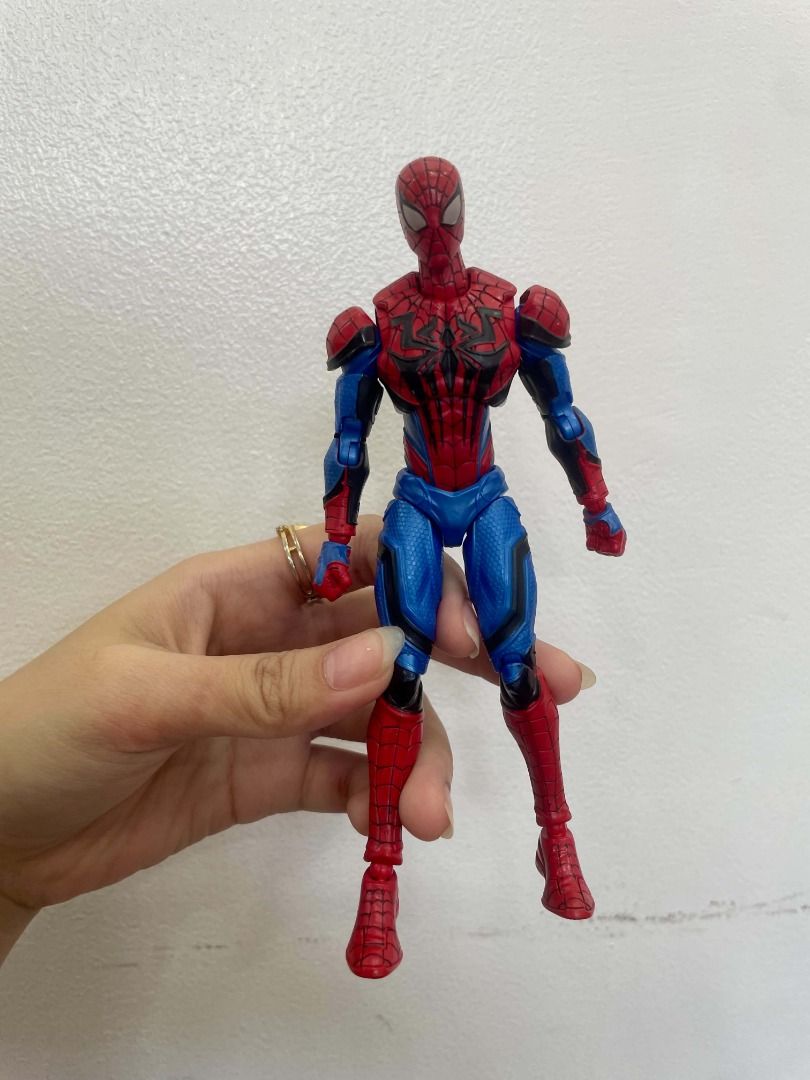 Blokees Marvel Rivals Spider-Man Action Figure (Category: Figurines & Statues) located in Baguio. Submitted by shawncruz051966 (Listing ID 1467761542, Image 1). Description: - Authentic Blokees Marvel Rivals Spider-Man action figure - Highly poseable with fully articulated joints for dynamic displays - Features a detailed blue and red suit with a textured chest emblem - Clean condition, adult-owned from a collection - Comes with original colourfu