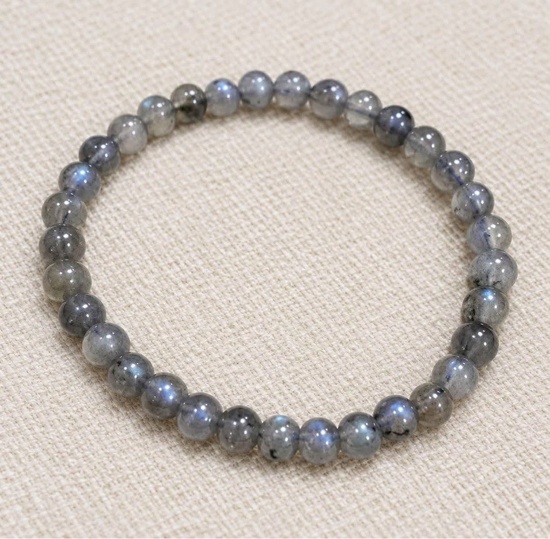 Natural Blue moonstone beaded bracelet (Category: Bracelets) located in Kalibo. Submitted by sunnysidegold (Listing ID 1467620376, Image 1). Description: natural blue moonstone beaded bracelet 6mm bead size MOP gcash/bpi online.