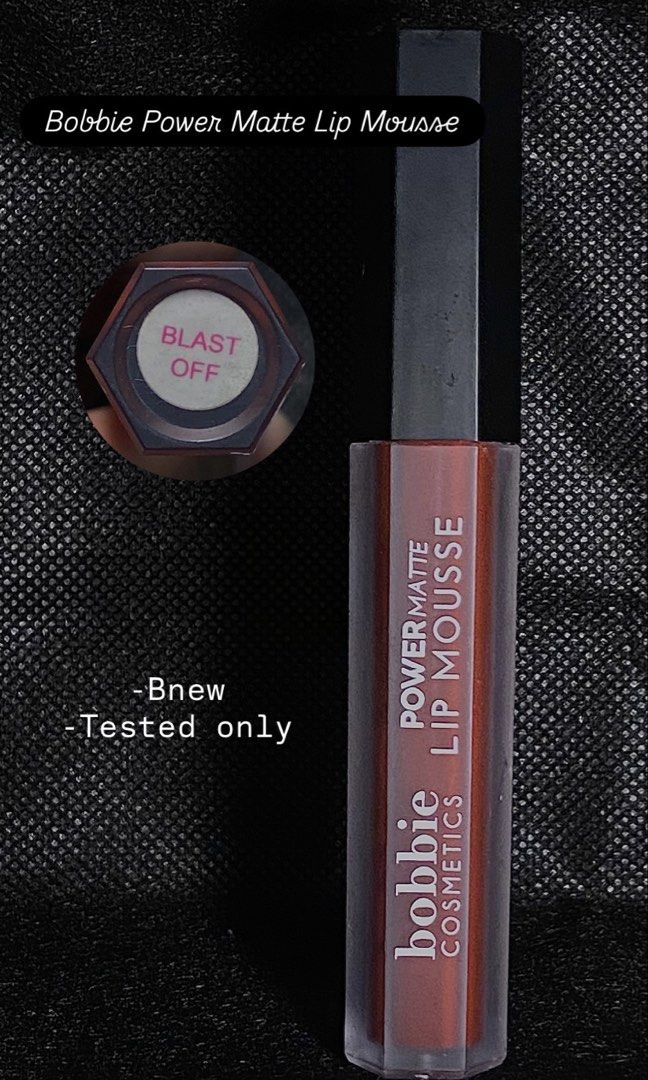 Bobbie Matte Lip Mousse (Category: Makeup) located in Mandaluyong City. Submitted by xeraa1012 (Listing ID 1467813023, Image 1). Description: - Bnew - Never been used - Weong shade.