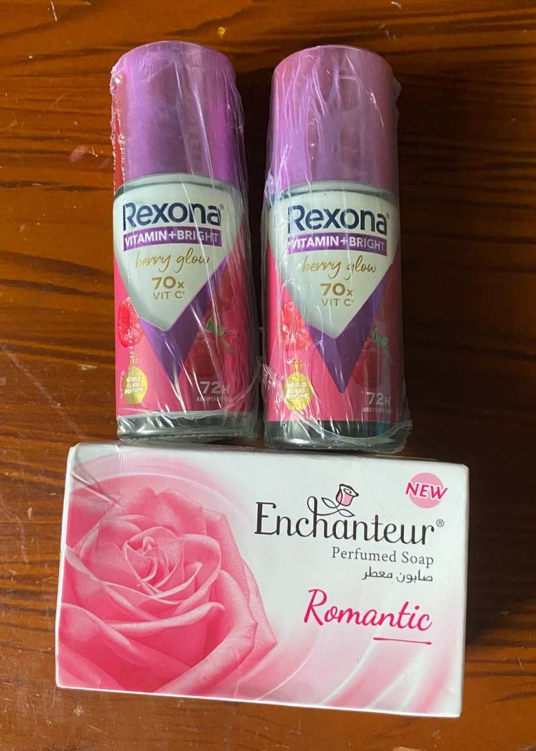 Body care bundle (Category: Fragrance & Deodorants) located in Marikina City. Submitted by 25thofaugust (Listing ID 1467608602, Image 1). Description: All new sealed not expired.