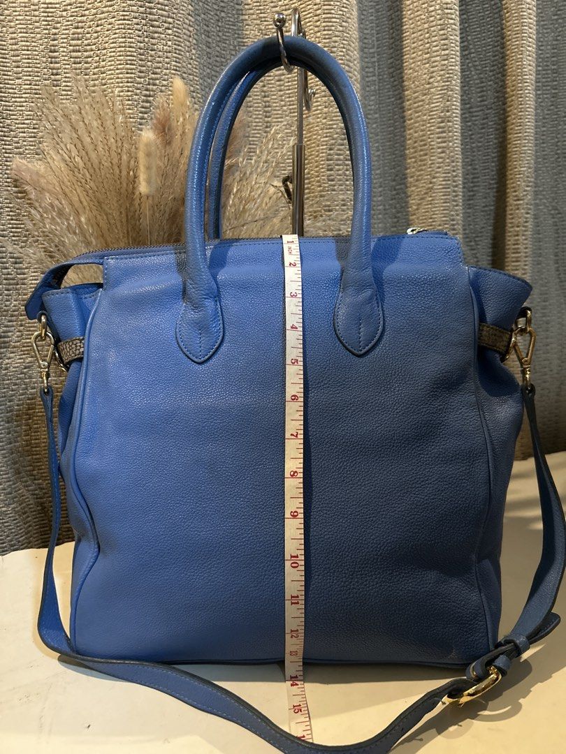 Borbonese…Ocean Blue Tote2 way (Category: Shoulder Bags) located in Quezon City. Submitted by collsan (Listing ID 1467776838, Image 3). Description: .