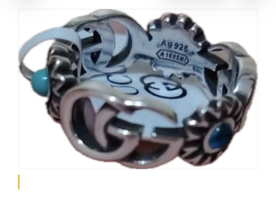 Brand New Authentic GG Marmont SS Flower Ring (Category: Rings) located in Caloocan City. Submitted by truewater.fe5205 (Listing ID 1467783585, Image 1). Description: Authentic Ring.. With serial number, Sterling Silver.