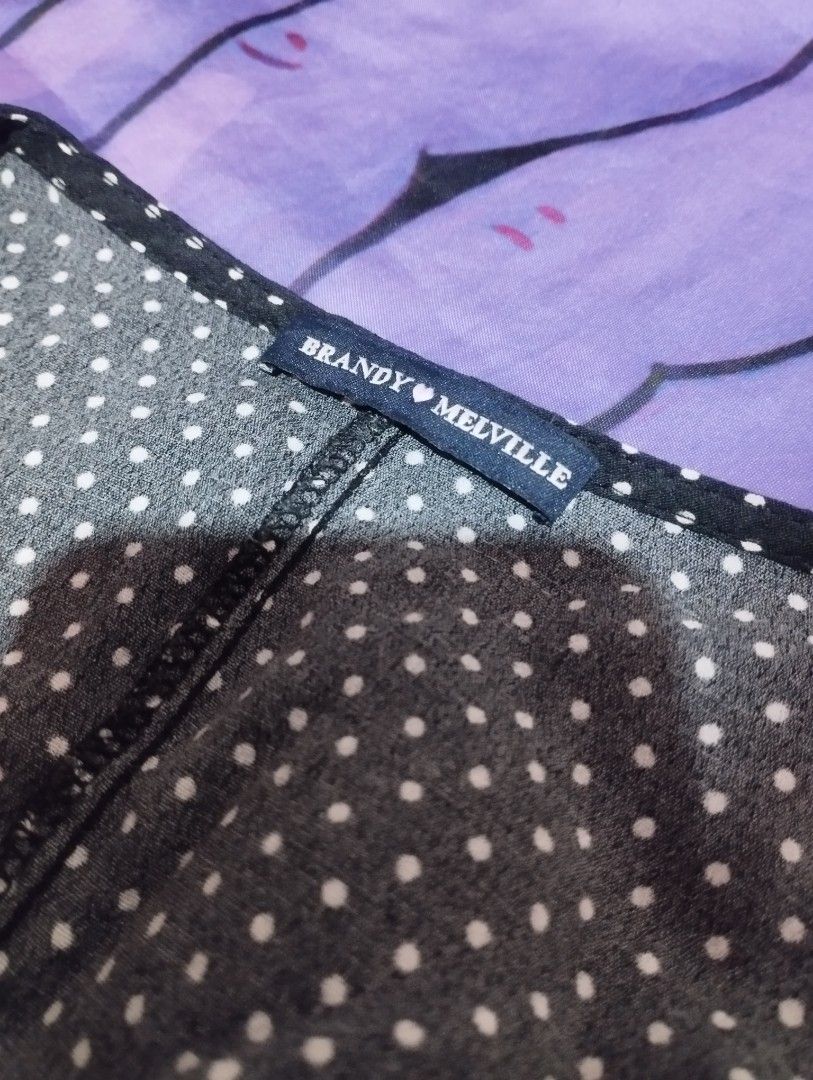 Brandy Melville wrap around dress (Category: Dresses) located in Solano. Submitted by ashamegumi (Listing ID 1467806069, Image 2). Description: wrap around dress No flaw s-L Shipping thru J&T Sf:54 & above.