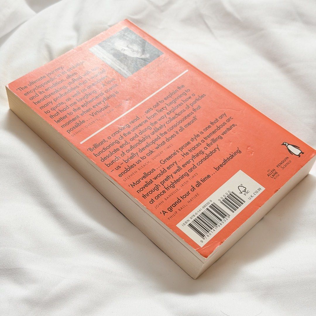 Brian Greene - Until the end of Time (Penguin Classics) (Category: Storybooks) located in Iriga City. Submitted by cheeze_k3yk (Listing ID 1467663107, Image 3). Description: ‼️ PLEASE READ BELOW ⬇️ FAQs: 💬 Legit po ba? Reprint po ba? - We usally say “reprint” when referring to counterfeits. Reprints are referred to latest editions of the book legally licensed by the publishing company. Take for example a book published in 1940 is its first editi