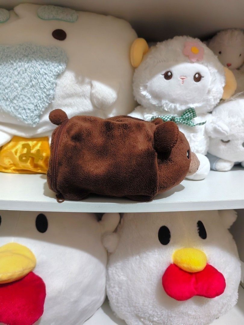 Brown Bear Pouch Case Plush Stuff Toy (Category: Plushies & Soft Toys) located in San Jose del Monte. Submitted by chimkenugets (Listing ID 1467808437, Image 3). Description: .