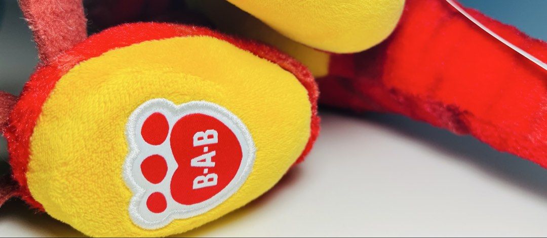 Build-A-Bear Red T-Rex Dinosaur large plushie (Category: Plushies & Soft Toys) located in Cainta. Submitted by jjsp_monsterhunting (Listing ID 1467656726, Image 3). Description: large dinosaur plushie approx 22 inches build a bear brand tag issue light eye scratch meet up pin loc cainta shipping options LALAMOVE✅JNT✅.