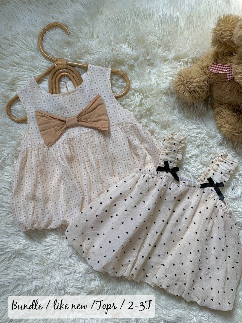 BUNDLE 2-3t tops (Category: Babies & Kids Fashion) located in General Santos City (Dadiangas). Submitted by happyhues_2021 (Listing ID 1467732078, Image 1). Description: .