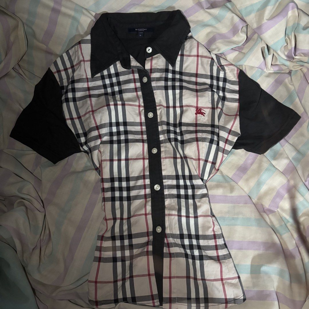 Burberry Polo Shirt (Category: Tshirts & Polo Shirts ) located in Cebu City. Submitted by wearitgirl (Listing ID 1467655596, Image 1). Description: s-m women ! no issue, like new.