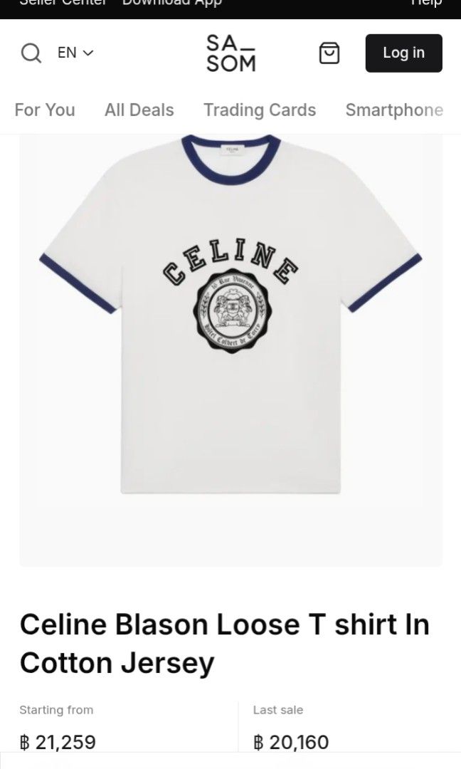 C L1N3 BL4S0N TEE (Category: Luxury Apparel) located in Navotas City. Submitted by DalVintage (Listing ID 1467758913, Image 2). Description: C L1N3 TEE WOMENS LARGE 19 WIDTH 24 LENGTH AS NEW CONDI.