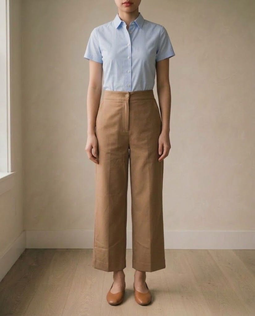 CAMEL BROWN PANTS 27 (Category: Other Bottoms) located in Marikina City. Submitted by minimalistmanila (Listing ID 1467636145, Image 1). Description: Brown pants feature a high waist and a tailored fit. Fits 27 waist. Soft fabric. Versatile piece suitable for various outfits. Get this now! .